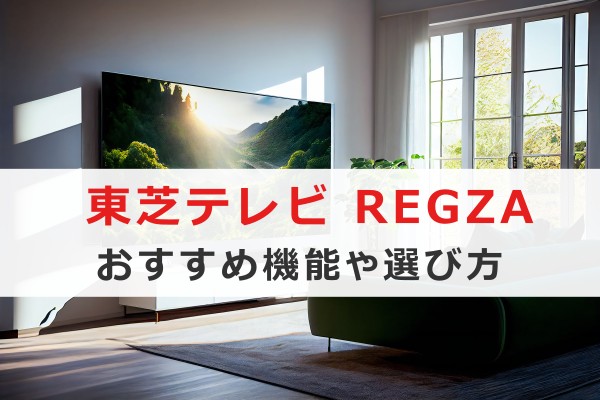 東芝テレビ REGZA　おすすめ機能や選び方